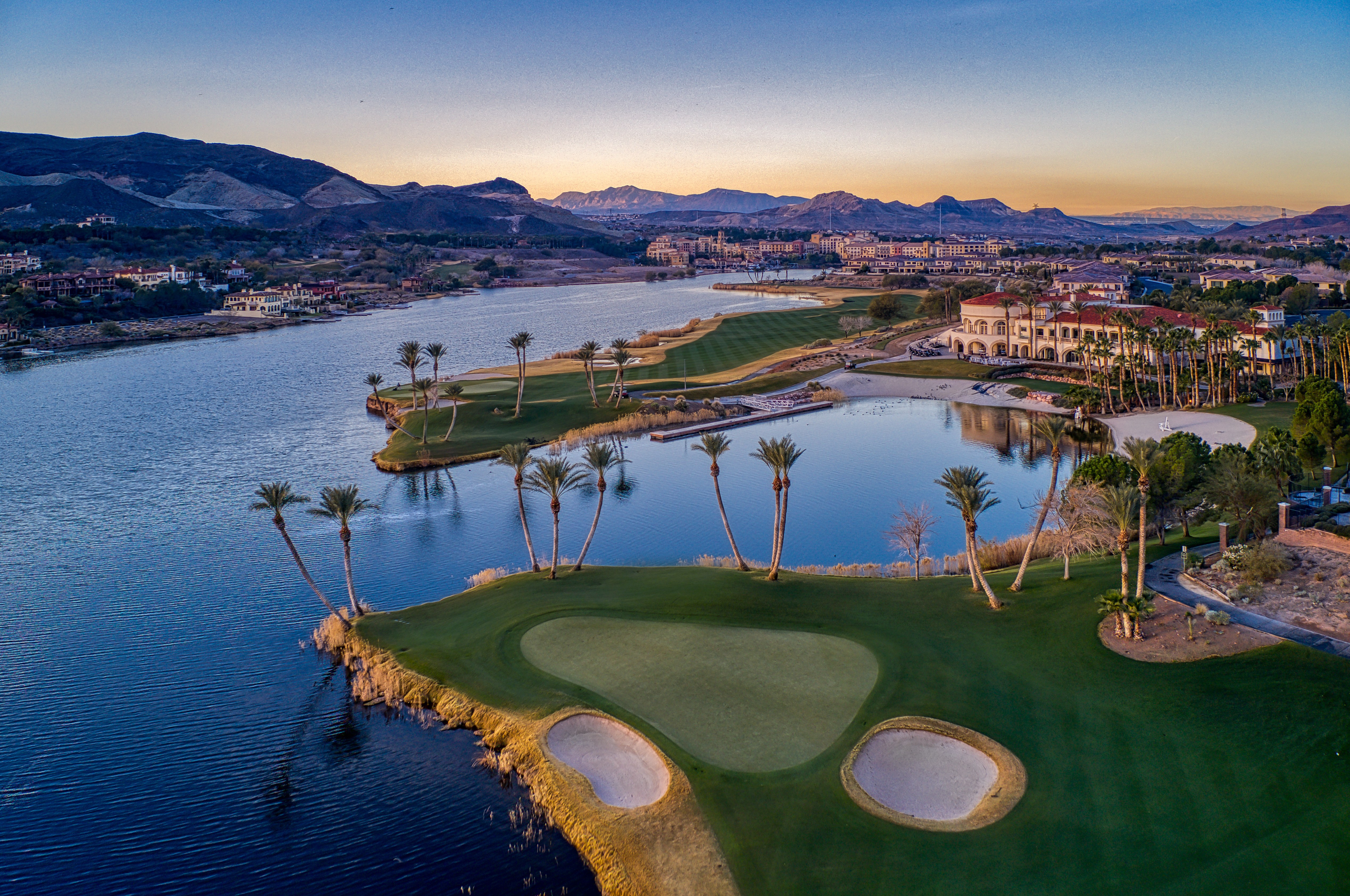 Reflection Bay Course Layout Course Photos - Reflection Bay Golf Club